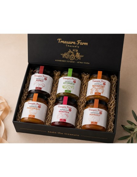 Ένα ξεχωριστό gift box γεμάτο διαφορετικές γεύσεις φρούτων, ιδανικό για πρωινό, brunch και δώρο.
