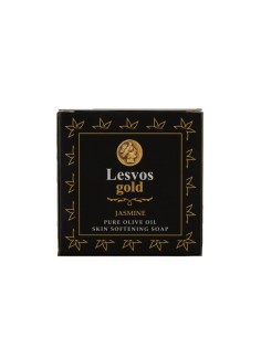 Lesvos Gold Jasmine Pure Olive Oil Skin Softening Soap 150 gr