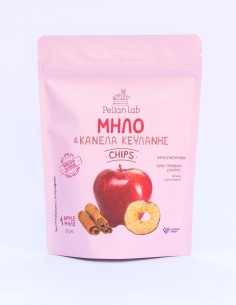 Chips Κόκκινο Μήλο με κανέλα Κεϋλάνης - Pelian Lab