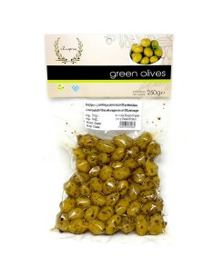 Ελιές Πράσινες Χαλκιδικής με ρίγανη 250gr
