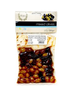 Ελιές Ανάμεικτες 250gr