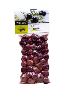 Nyssos Black Olives with Oregano 200gr