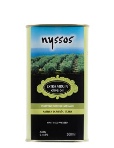 Nyssos Extra Virgin Olive Oil 500ml