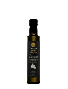Lesvos gold Premium Extra Virgin Olive oil Condiment Garlic 250ml