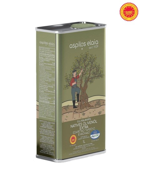 aspilos elaia Καλαμάτα ΠΟΠ Εξαιρετικό Παρθένο Ελαιόλαδο 1L