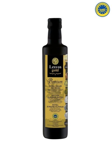 Premium Εξαιρετικό Παρθένο Ελαιόλαδο Π.Γ.Ε. Lesvos Gold 250ml