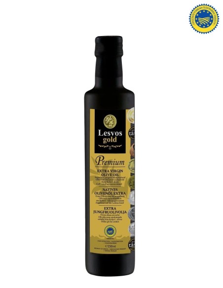 Lesvos Gold  Premium Extra Virgin PGI Olive Oil 250ml