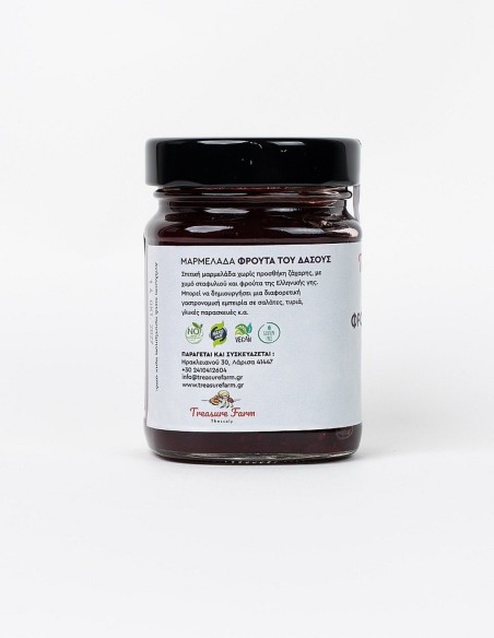 Forest Fruit Jam Sugar Free 250g - Treasure Farm Thessaly