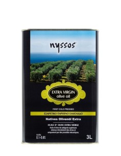 Nyssos Extra Virgin Olive Oil 3L