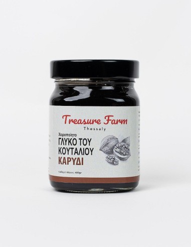 Γλυκό του Κουταλιού Καρύδι 450g – Treasure Farm Thessaly